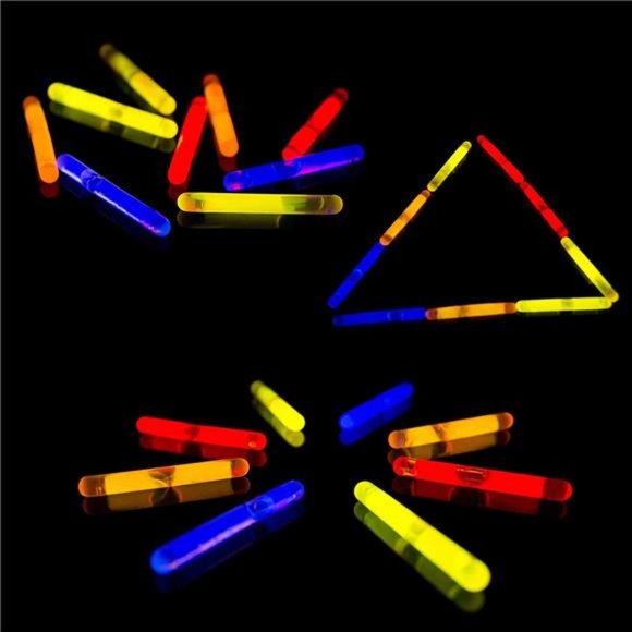 Other 5 Pack 15 Inch Mini Glow Sticks In Bulk Light Up Sticks For